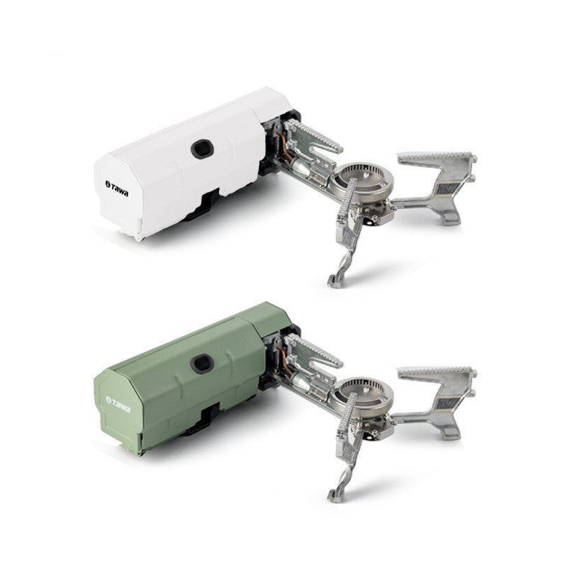 Home Finds - Camping Gas Stove Portable Folding Cassette Stove Outdoor Hiking BBQ Travel Cooking Grill Cooker Gas Burner Food Heating Tool Kitchen Gadgets