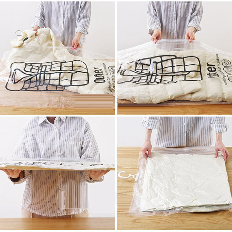 Home Finds - Hanging vacuum compression bag