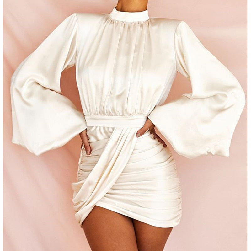 High Collar Dress