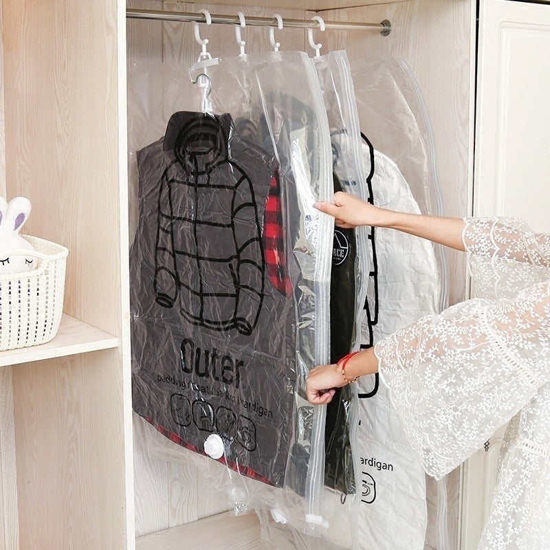 Home Finds - Hanging vacuum compression bag