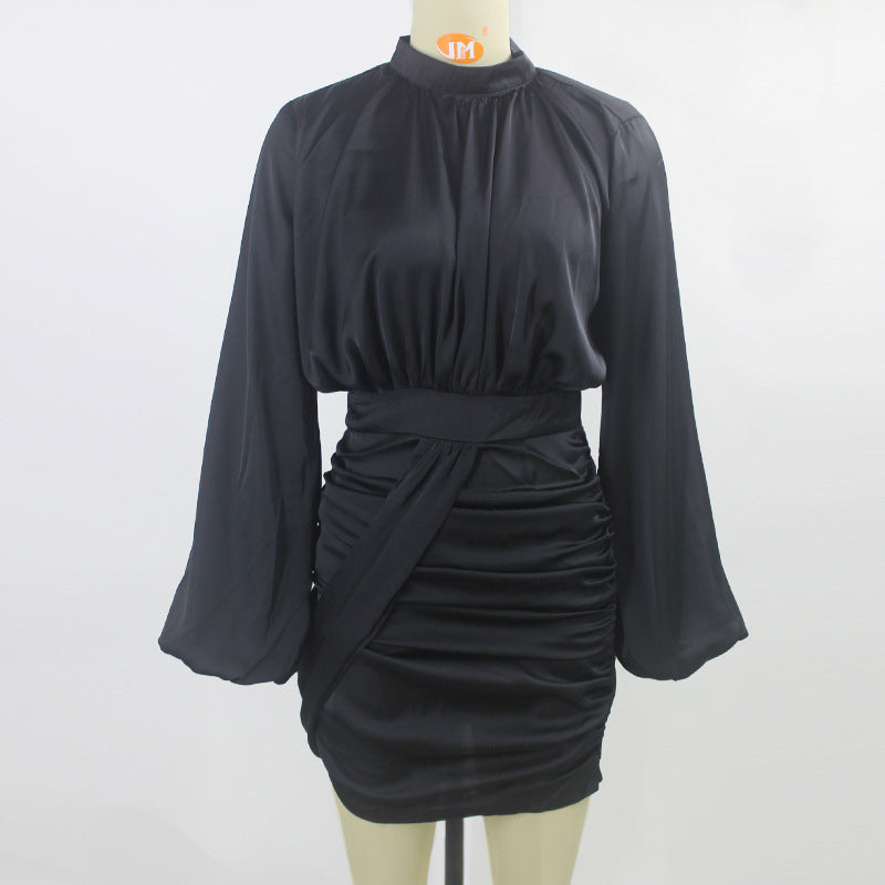 High Collar Dress