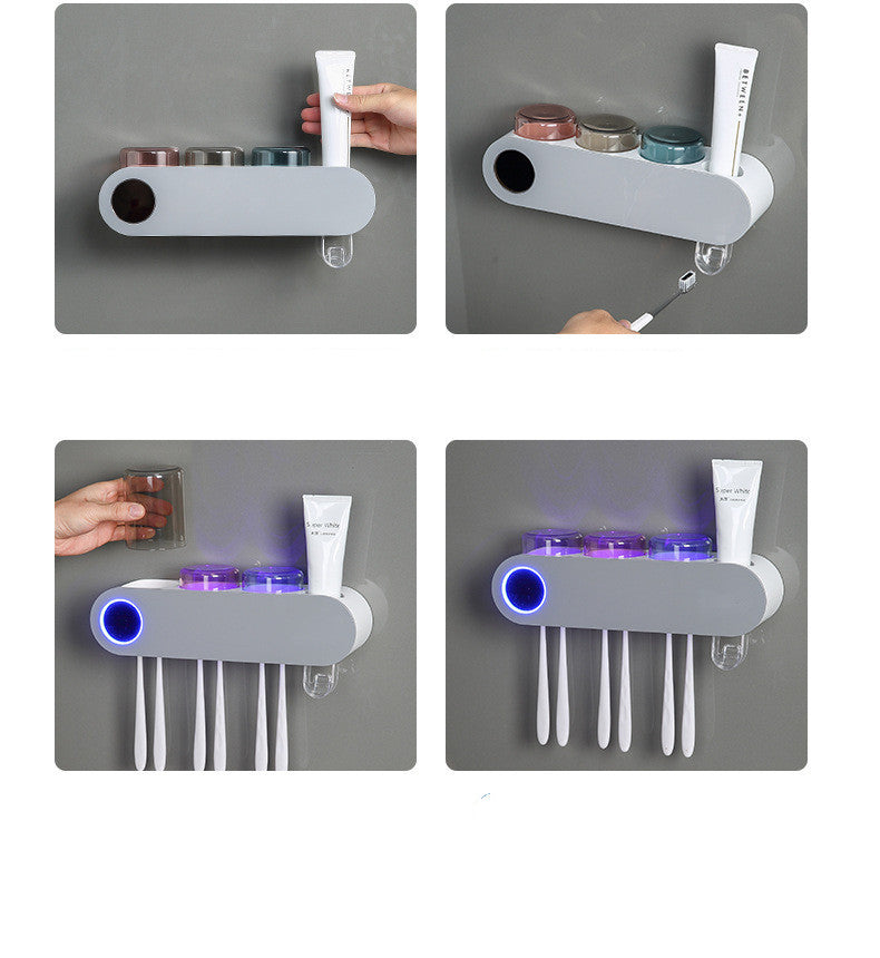 Intelligent Sterilization Wall-mounted Electric Dental Cup Rack