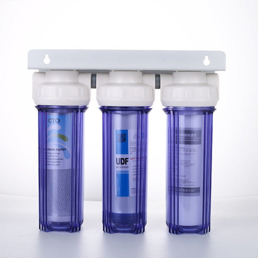 Pre-filter Transparent Water Purifier Household Ten Inch Three-stage Enhanced Water Purifier
