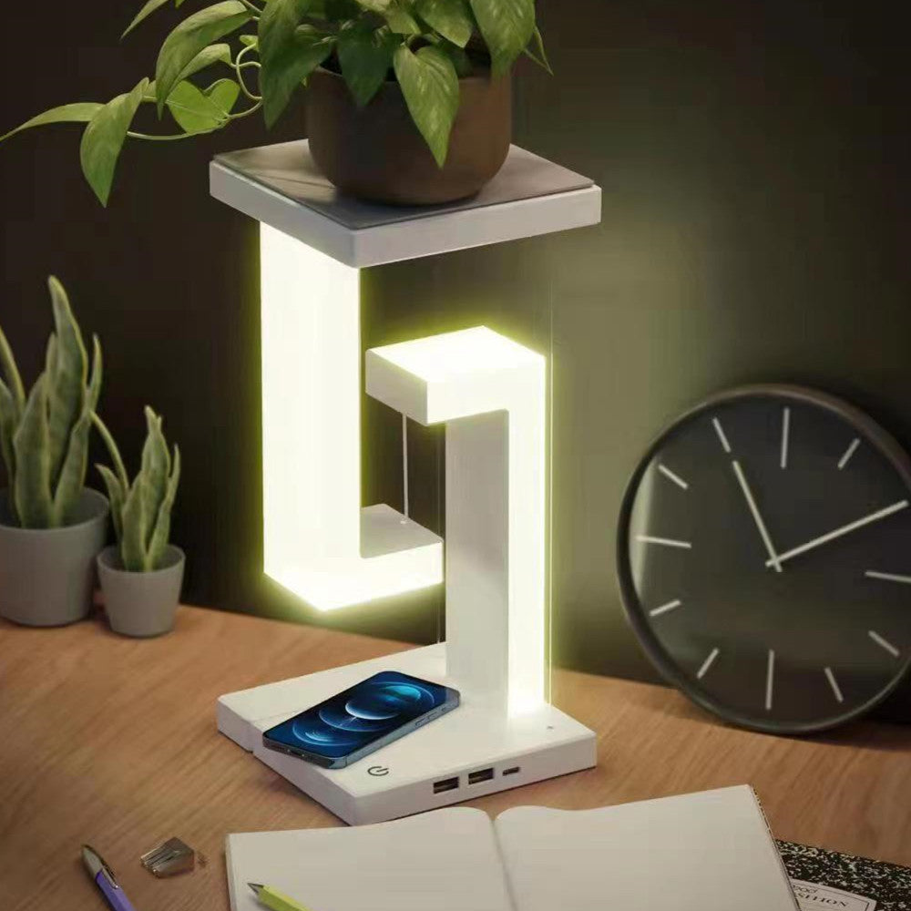 Home Finds - Anti Gravity Wireless Charging Table Lamp