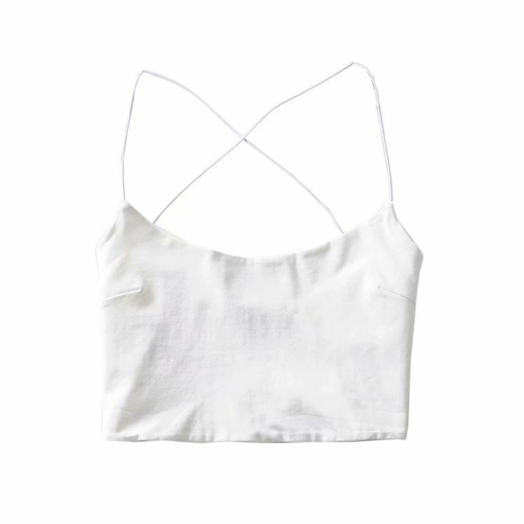 Super Fire Halter Cross Thin Rubber Band Strap Double Halter Sling