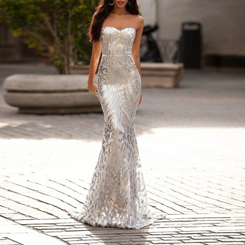 Sling Split Dress