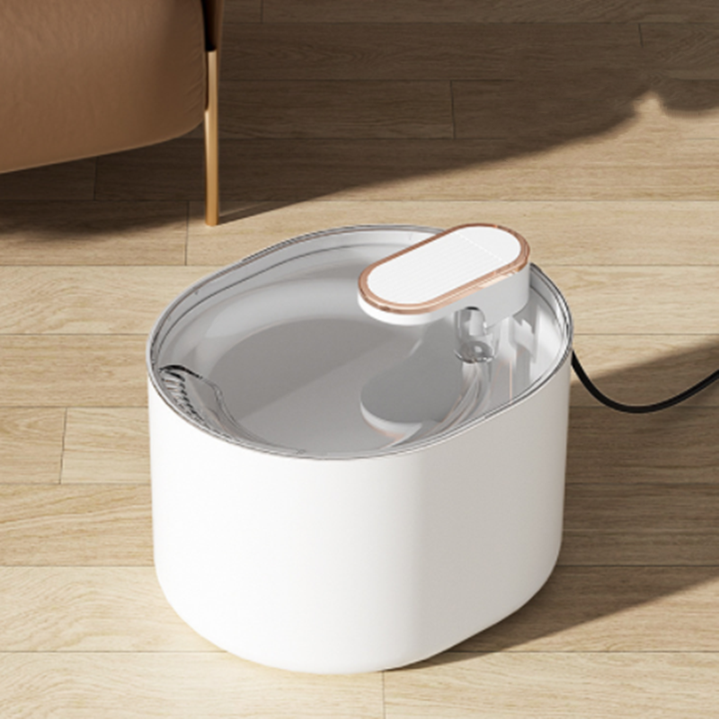 Home Finds - Automatic Pet Cat Water Fountain Mute Water Feeder Bowl USB Charge Auto Electric Feeder Pet Drinking Dispenser For Cat Dog