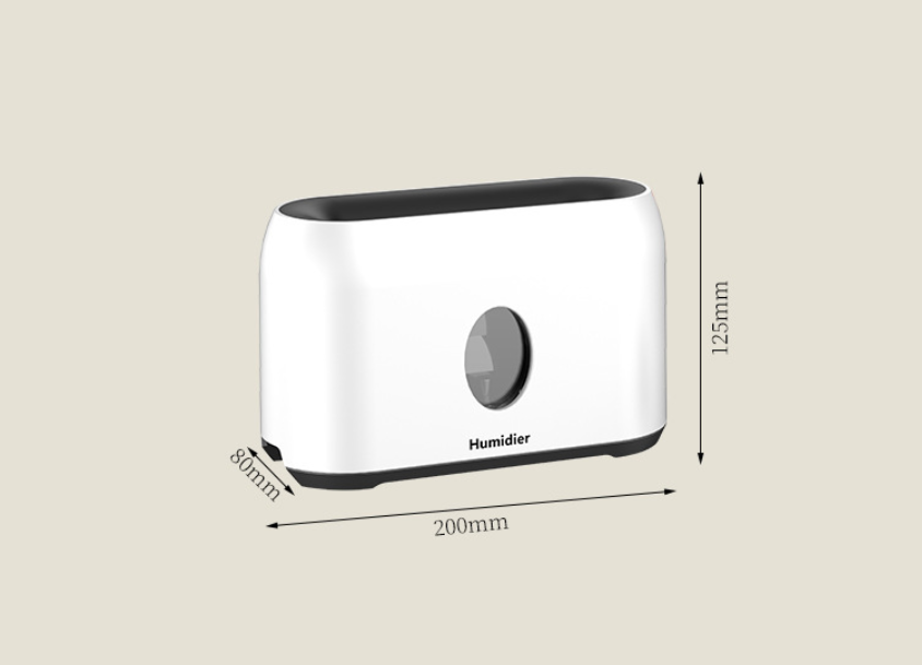 Simulation Flame Mute Aroma Diffuser Humidifier
