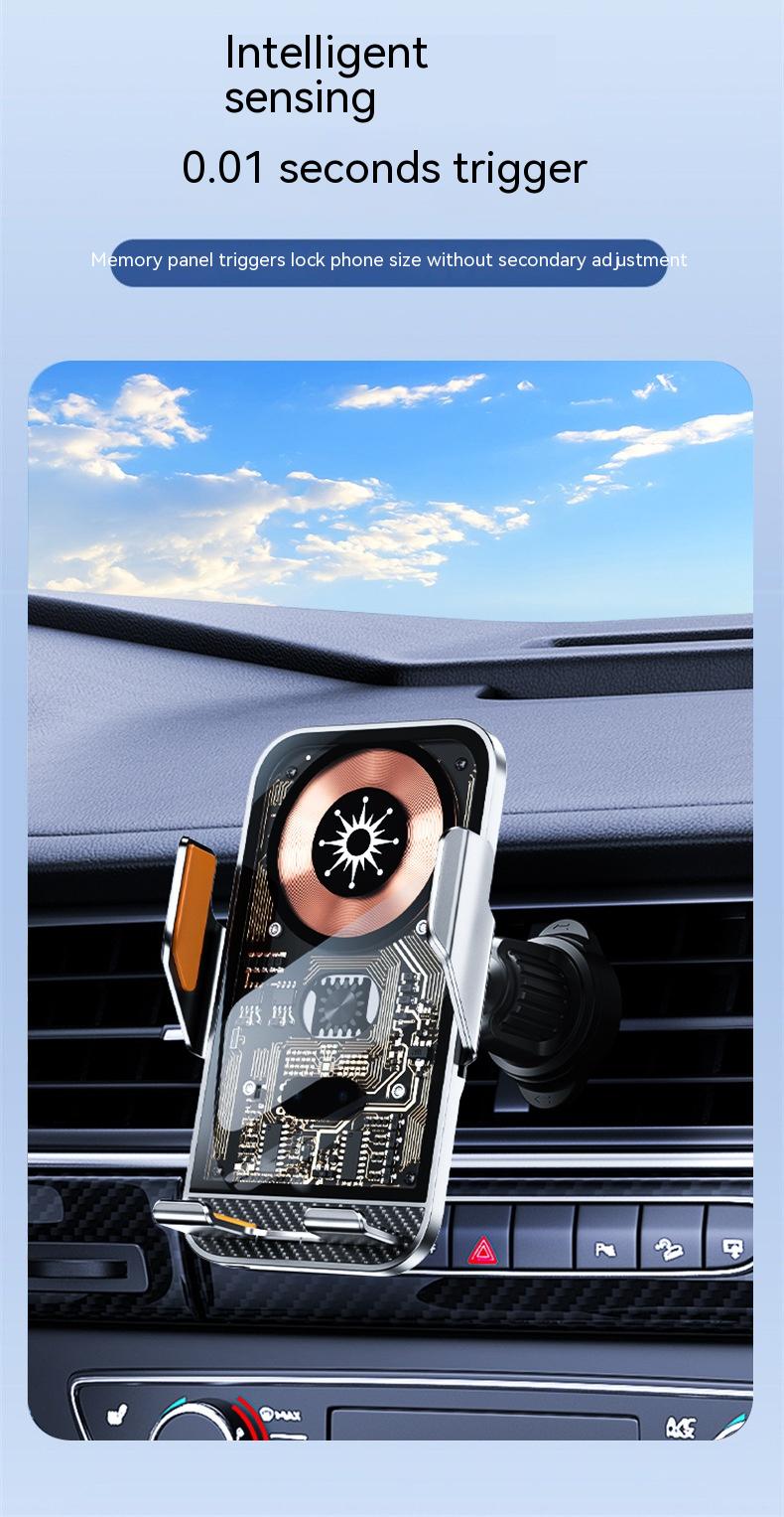 Wireless Charger Automatic Induction Air Outlet Car Phone Holder On-board Bracket