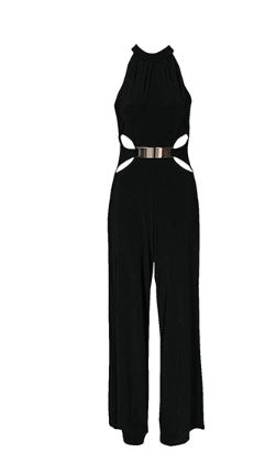 Collar Flare Jumpsuit