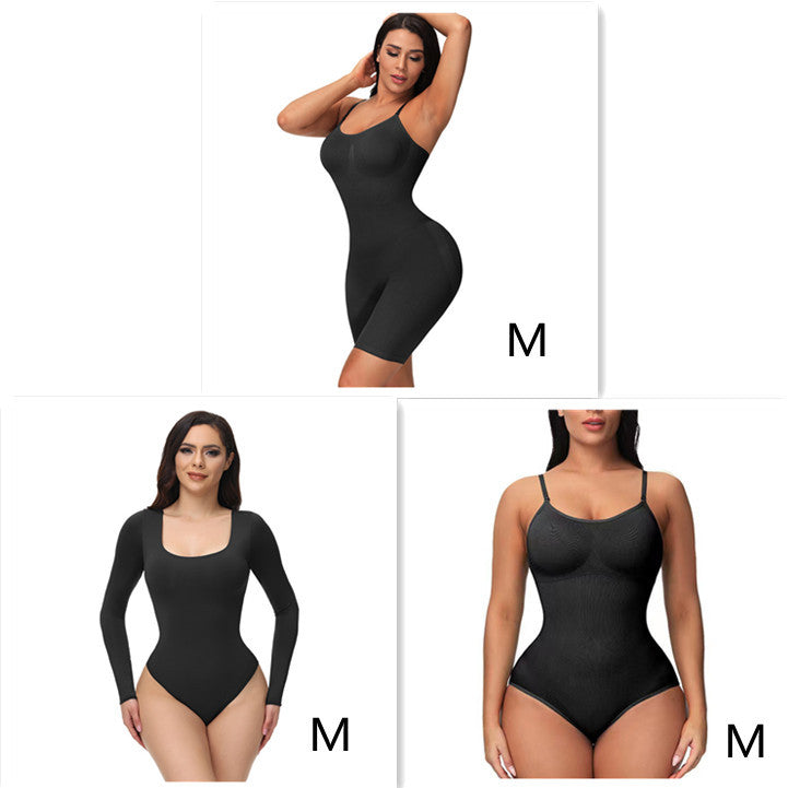 Seamless Bodysuit Shapewear Nude Bodysuit Training Clothes