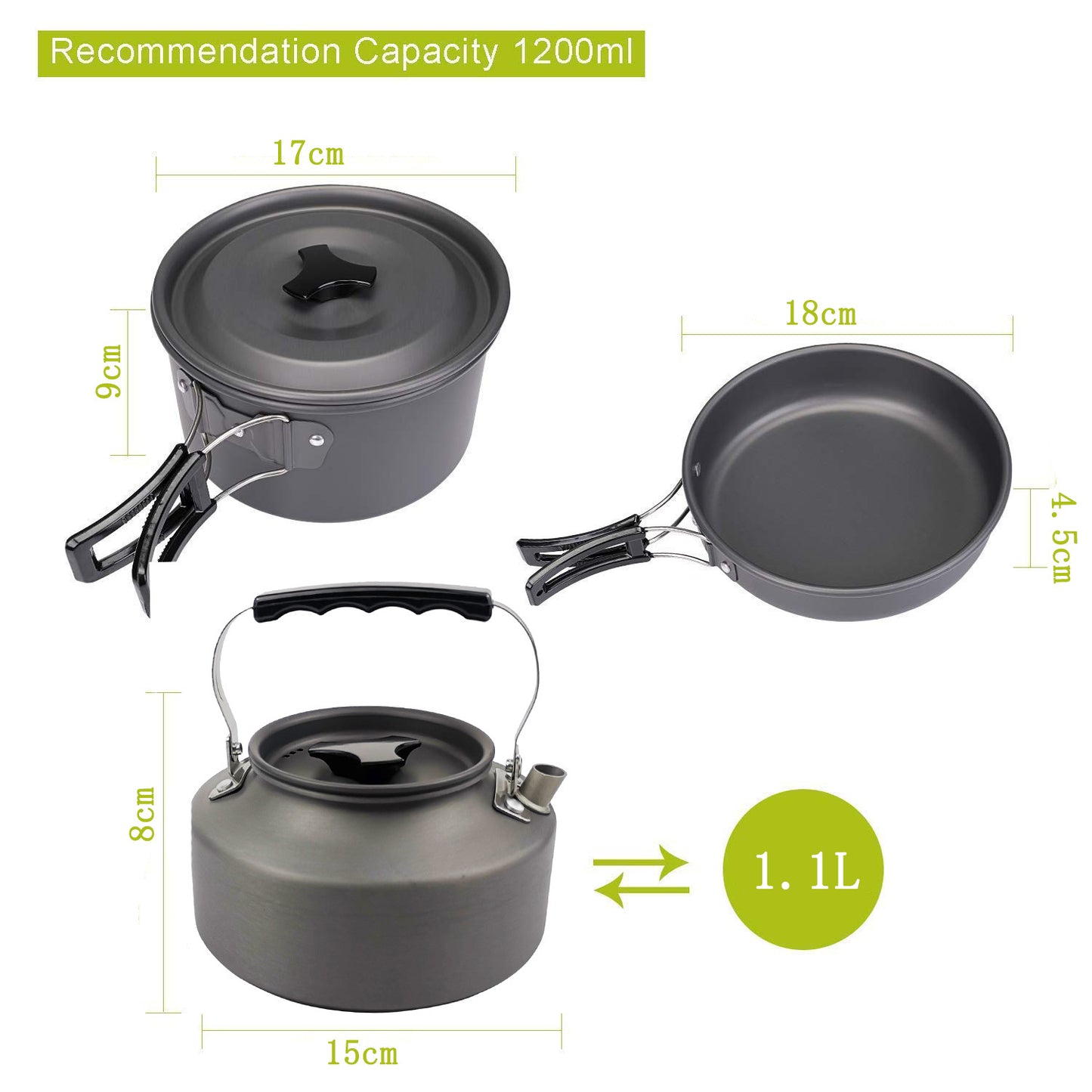 Home Finds - Camping Portable Outdoor Cooker Kettle New