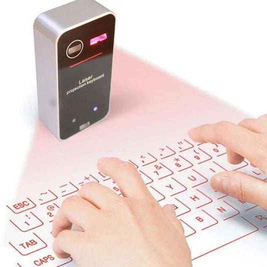 Home Finds - Bluetooth Wireless Laser Keyboard