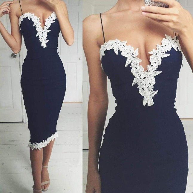 V-Neck Floral Dress