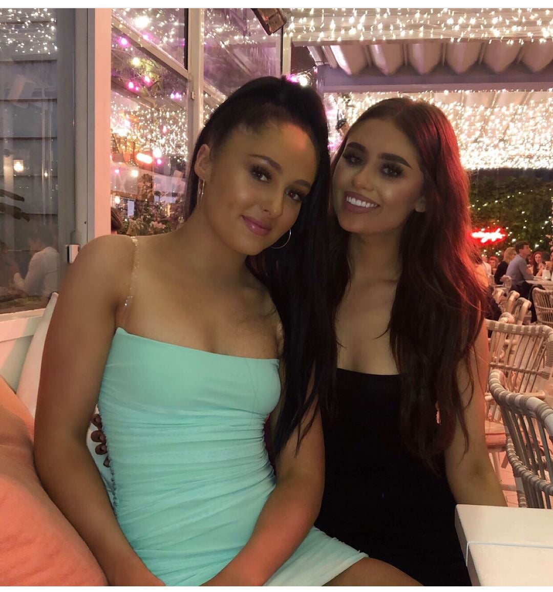 Mesh tight dress