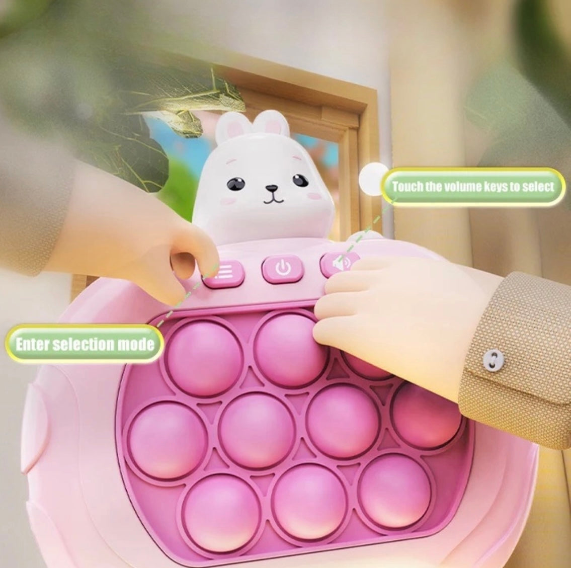Home Finds - Children's Breakout Speed Push Game Machine Decompression Toy