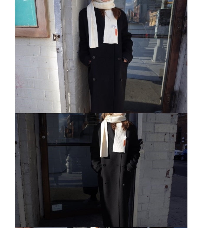 Fashion Women's Loose Mid-length Woolen Coat