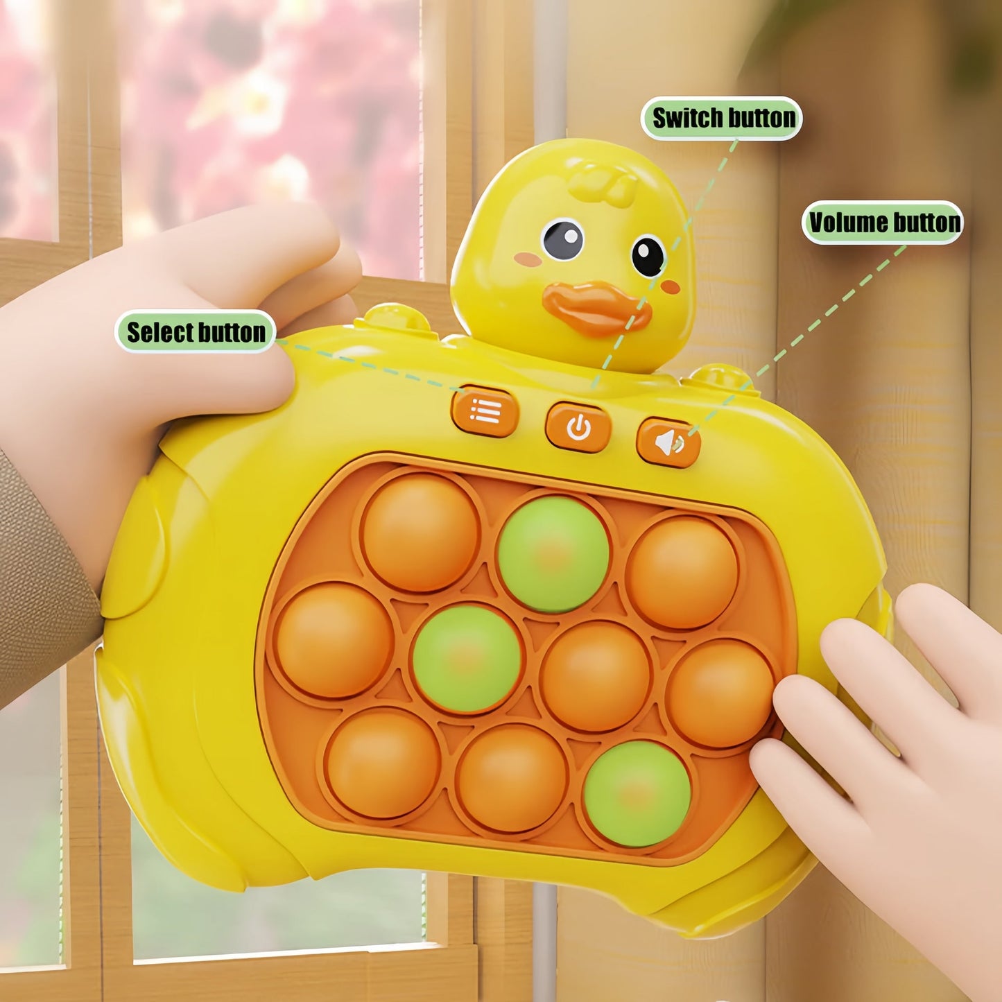 Home Finds - Children's Breakout Speed Push Game Machine Decompression Toy