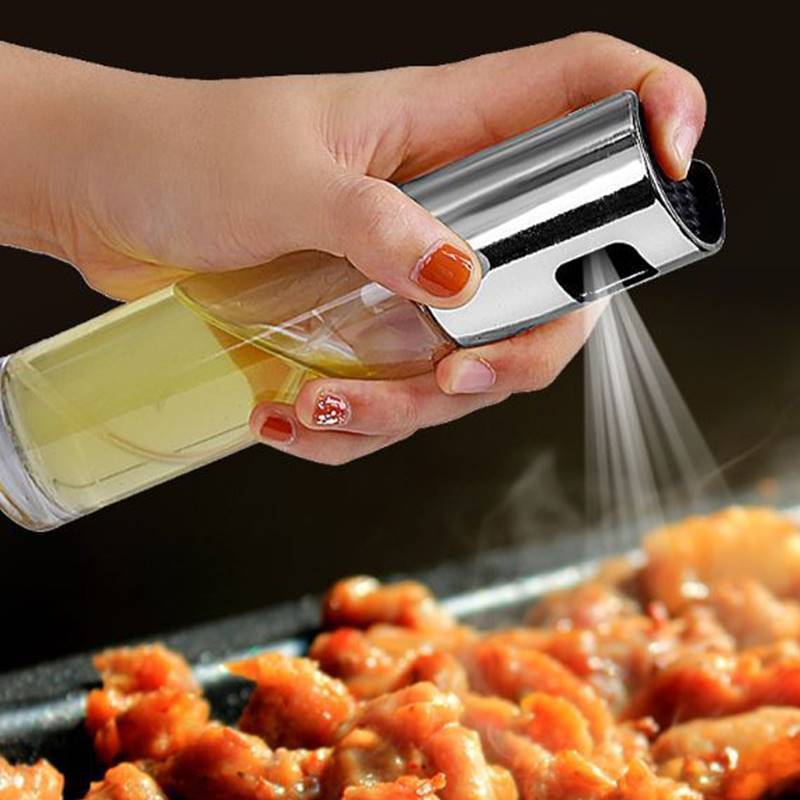 Home Finds - BBQ Healthy Kitchen Cooking Oil Vinegar Spray Bottle