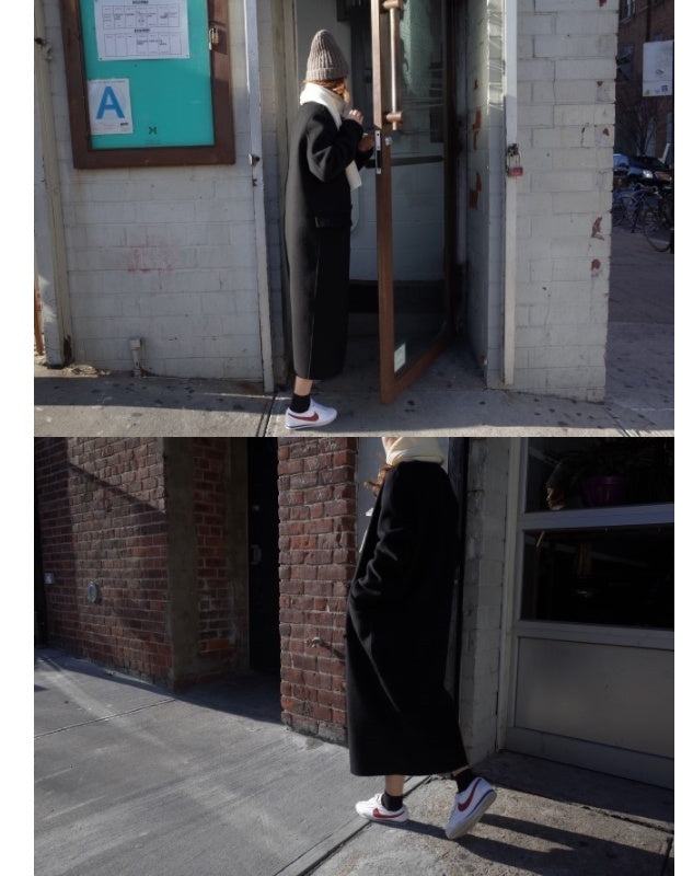 Fashion Women's Loose Mid-length Woolen Coat