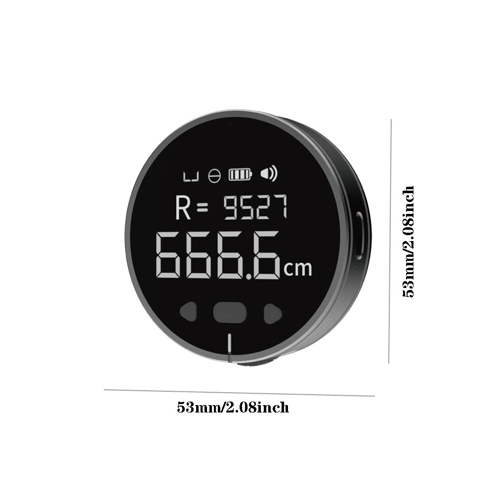 Laser Rangefinders Electronic Measuring Ruler Tape Measure HD Digital LCD Display High Precision Electronic Measuring Ruler Tool