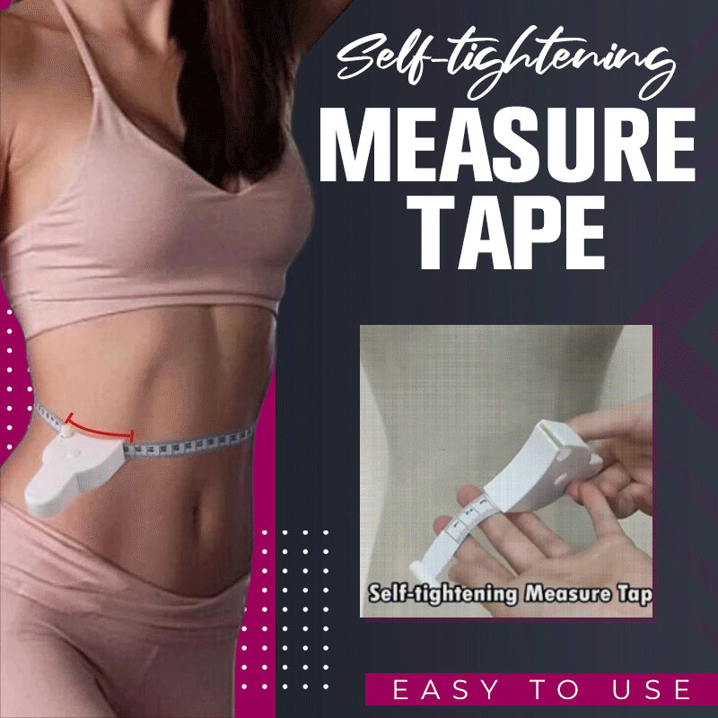 Self-tightening Measure Tape 150cm 60 Inch Body Waist Keep Fit Sewing Tailor Measurement Tools Automatic Telescopic Circle Ruler