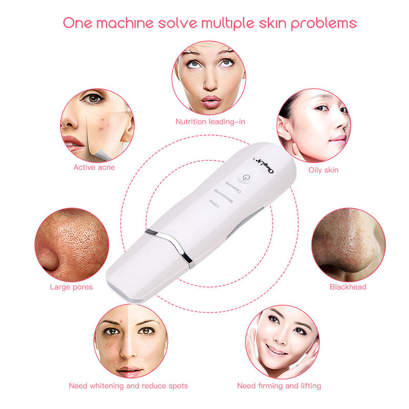 Ultrasonic Peeling Skin Care Beauty Facial Cleansing Instrument