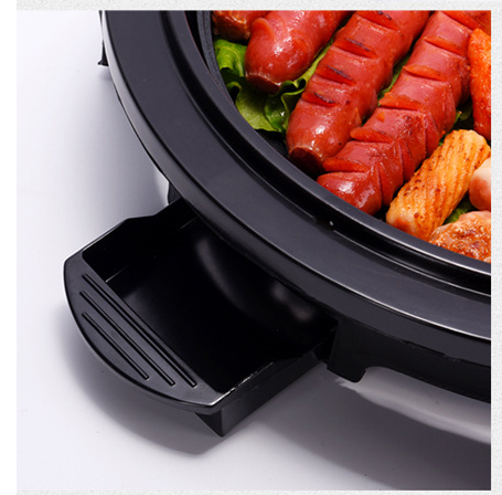 Home Finds - Barbecue Integrated Pot Dual Temperature Control Anti Scalding Electric Hand Oven