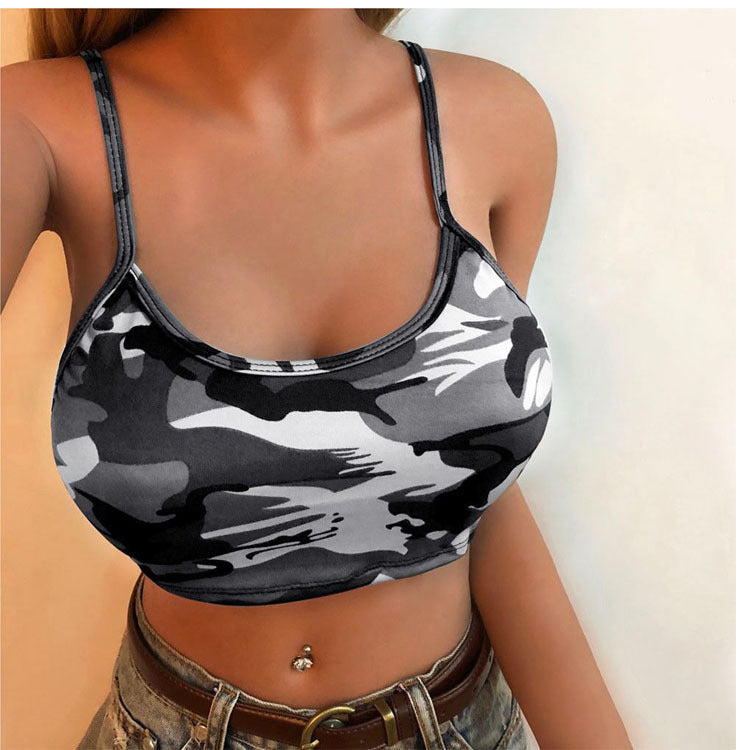 Sling Shaped U Neck Slim Fit Printed Small Sling Women