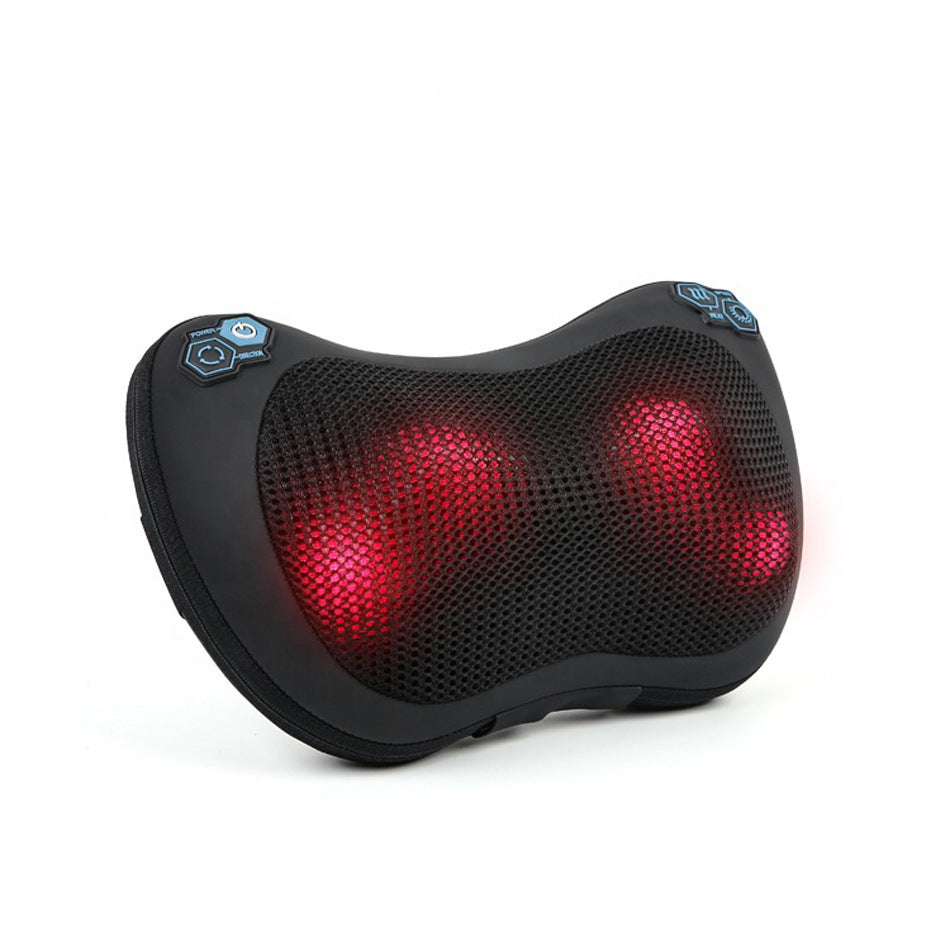 On-board Massage Pillow Infrared Physiotherapy Neck And Shoulder Multi-function