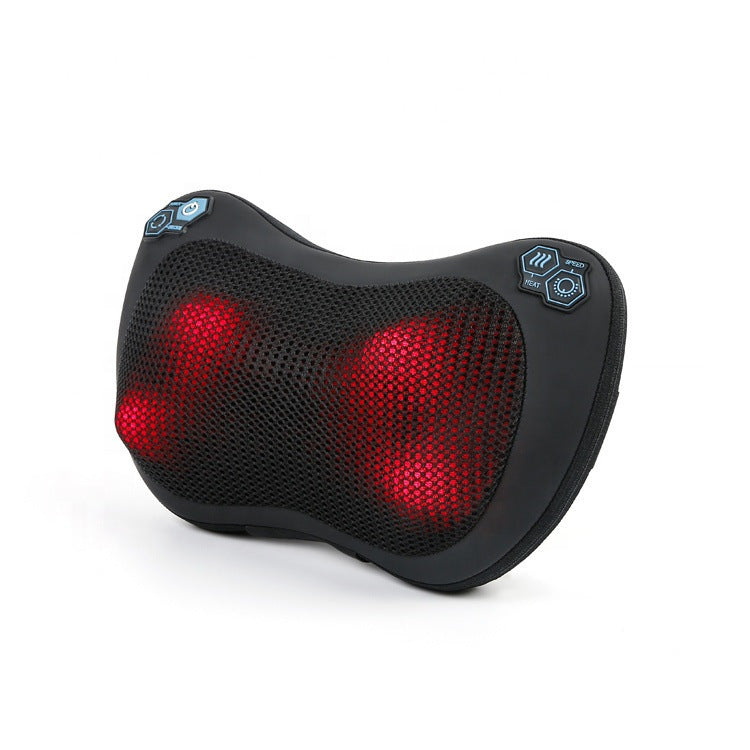 On-board Massage Pillow Infrared Physiotherapy Neck And Shoulder Multi-function