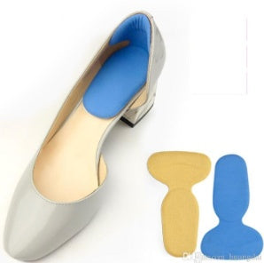 Heel stickers Thick anti-wear feet shock absorption heel post Heel pad Shoe stickers High heel insoles female silicone