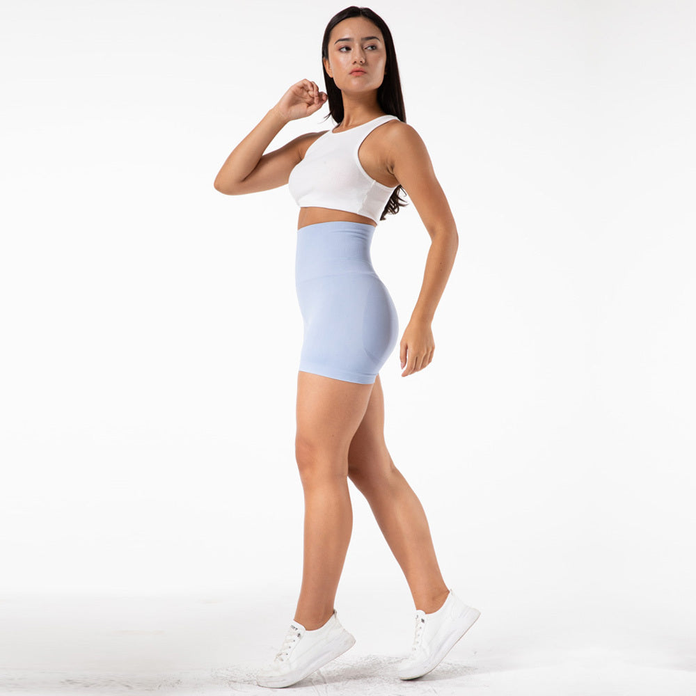 Seamless BabyBlue Gym Shorts