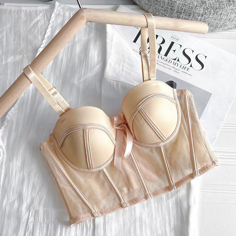 Prevent Accessory Breast Anti-sagging Breast Holding Upper Support Adjustable Underwear Set For Women