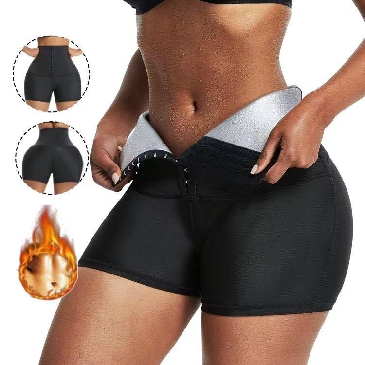 Slimming Pants Waist Trainer Shapewear Tummy Hot Thermo Sweat Leggings Fitness Workout Sweat Sauna Pants Body Shaper