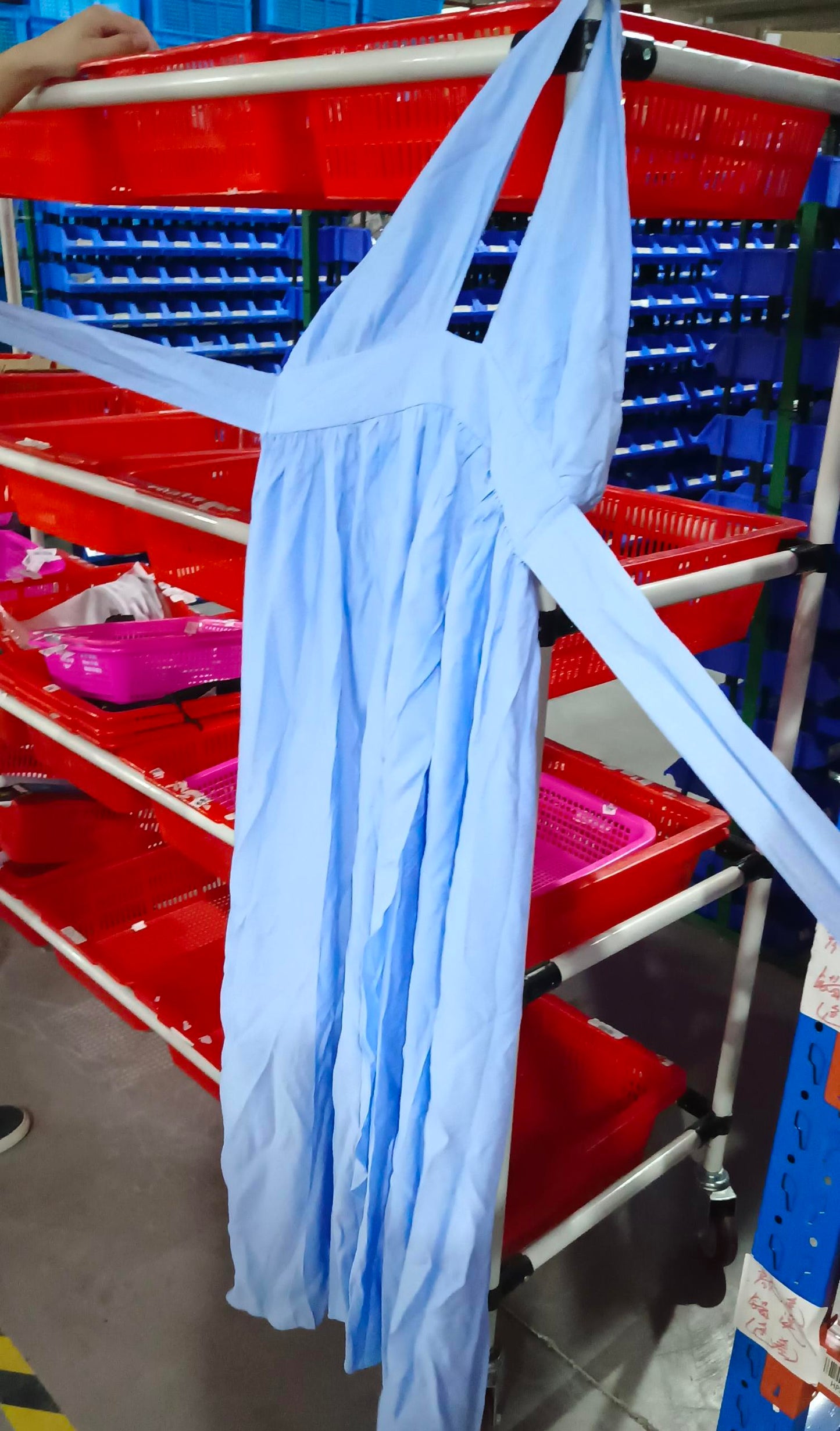 Cross-border for foreign trade sources Europe and the United States Amazon hot sexy backless dress Split fork hanging skirt