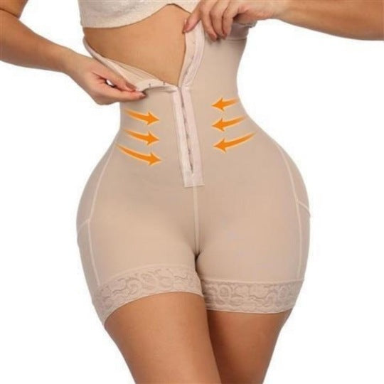 Women's High Waist Belly Contracting Slimming Pants